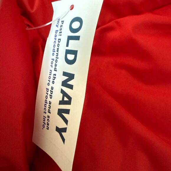 Old Navy Robbie Red Quilted Puffer Vest - Picture 11 of 12